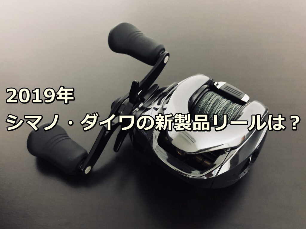 シマノ ダイワ 19年新製品リールは モデルチェンジの時期から予想 Hajimeのバス釣りブログ